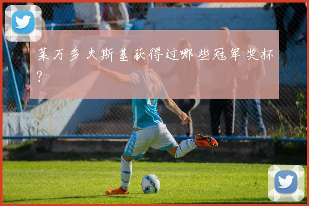 莱万多夫斯基获得过哪些冠军奖杯？